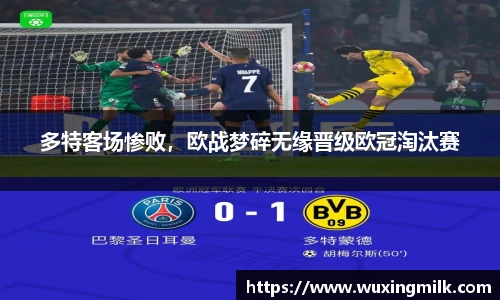 多特客场惨败，欧战梦碎无缘晋级欧冠淘汰赛