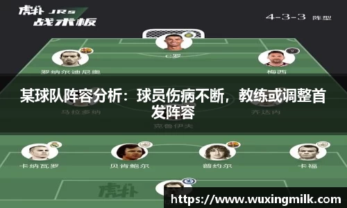 某球队阵容分析：球员伤病不断，教练或调整首发阵容